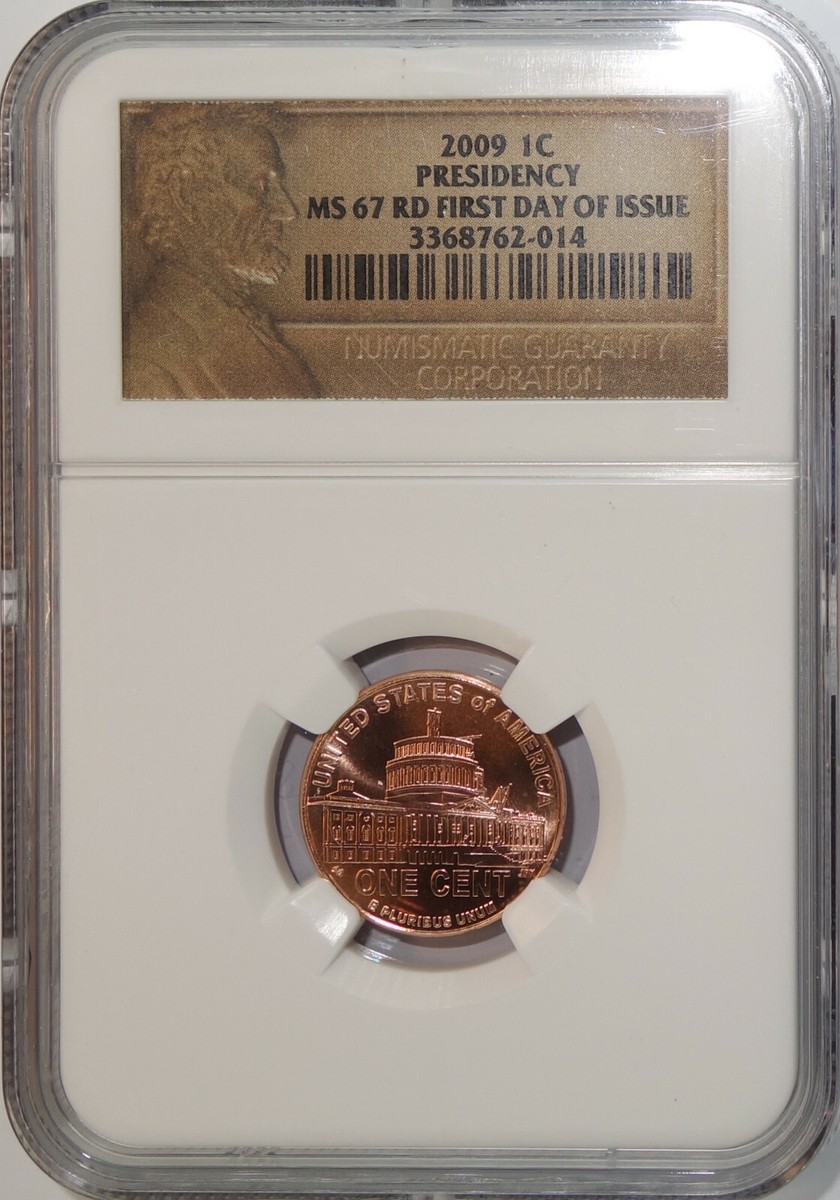 2009 Lincoln Bicentennial Cent / Presidency Penny NGC MS67