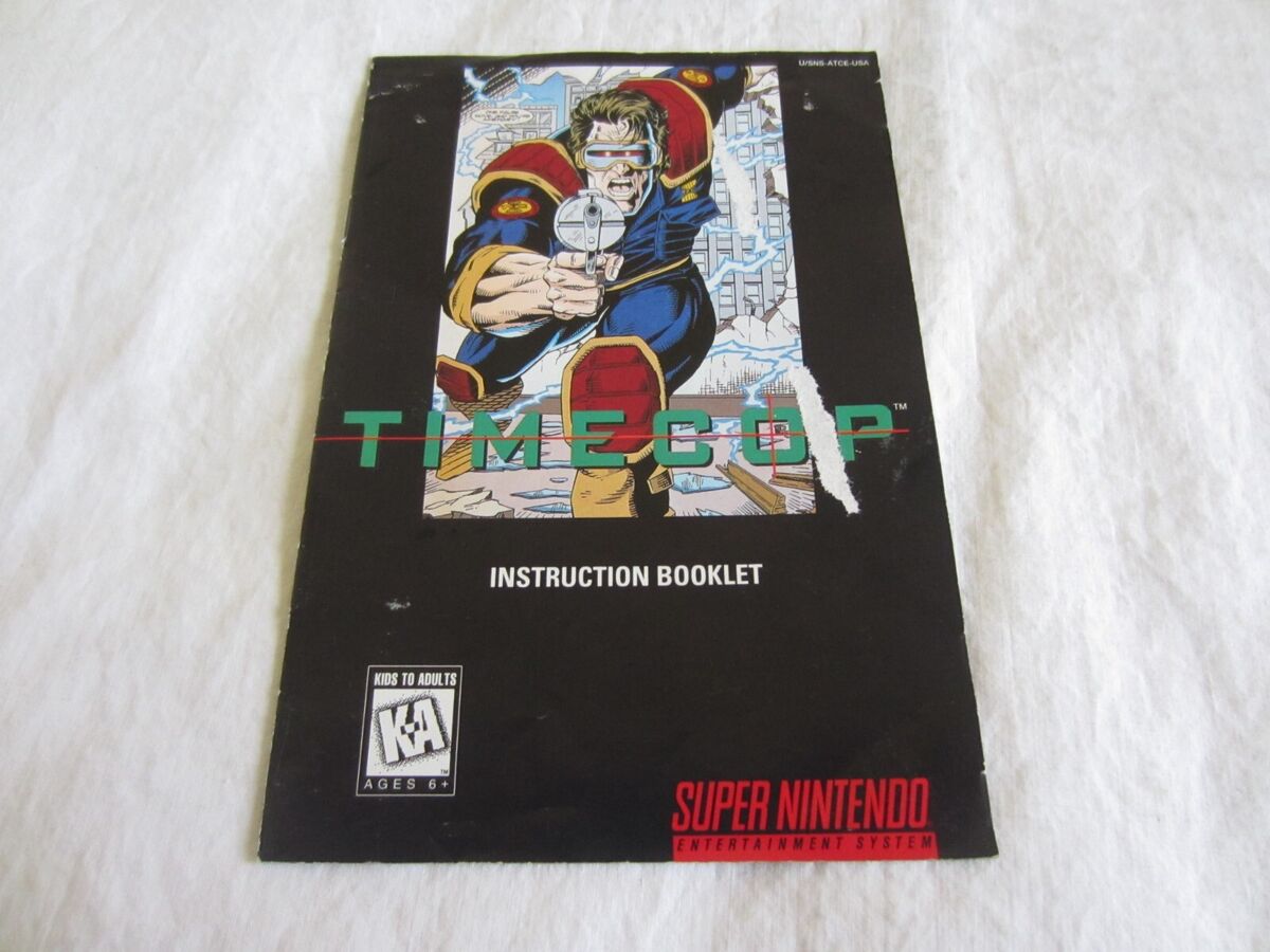 Time Cop (Super Nintendo Entertainment System, 1995) for Time Cop (Super Nintendo Entertainment System, 1995) for
