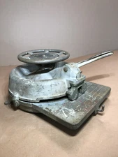 Vintage Diagraph Bradley Stencil Cutting Machine, Numbers and Letters Press 1/2"