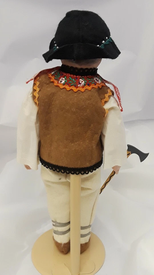 Composition/ Cloth Hungary?? Boy Doll 14" Tall - Image 4 of 4