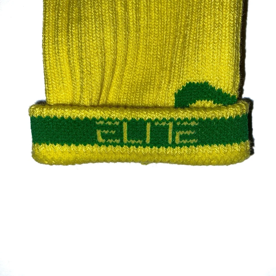 Nuevos Calcetines Nike Elite Crew Team Emitidos Oregon Ducks Talla GRANDE (W 10-13) (M 8-12) Foto 3 de 4