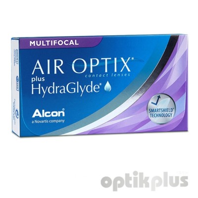 Air Optix plus HydraGlyde Multifocal - 6er-Pack [8870)