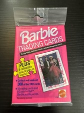 Vintage 1990 Mattel Barbie Trading Cards 1 Pack Sealed