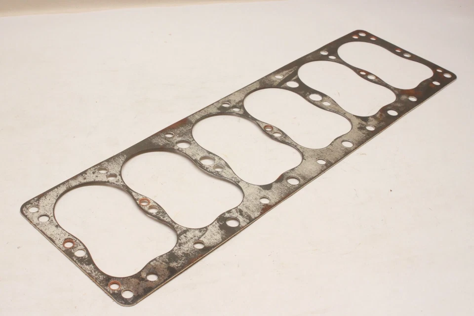 Junta de culata de motor de seis cilindros para camioneta Chrysler DeSoto Dodge 1937-58 2515 Foto 2 de 4