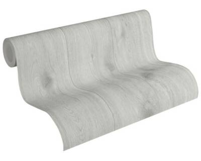 A.S. Création Tapete Vlies Best of Wood&Stone 30043-3 Holzoptik Grau stylisch