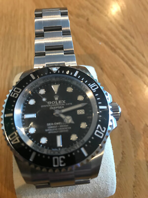 Rolex Deepsea Sea-Dweller Uhr in Edelstahl 06/2020 wie neu kaum getragen