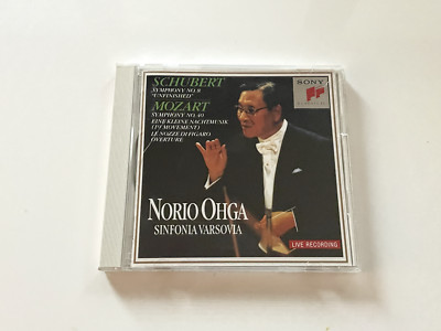 Norio Ohga I Sinfonia Varsovia, Schubert Symphony 8, Mozart Symphony 40 I CD