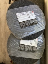 FOUR 3M 17" Black Stripping Pads 7200 Floor Stripper 61-5000-3591-2