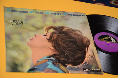 Luciano Virgili LP Songs Of..Always 1ºst Orig 1960 EX Laminated Cover !!