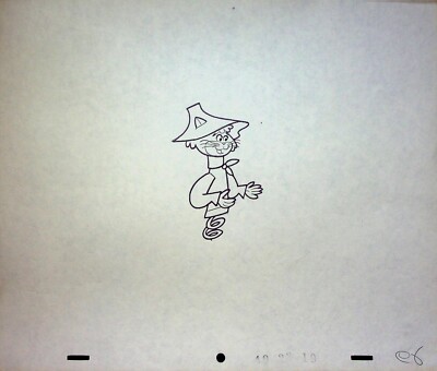 Cattanooga Cats 1969 Hand-Drawn Production Pencil Cel Hanna-Barbera ABC