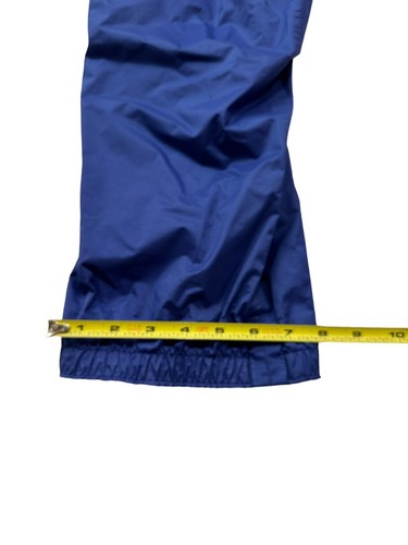 Vintage Patagonia Kids Sz 14 Blue Nylon Pants Belted Waterproof Unlined Boy Girl - Picture 4 of 9