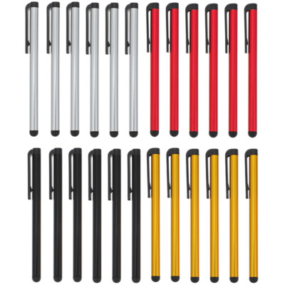 24Pcs Touch Screen Stylus Pen for Tablet and Smartphone Capacitive Writing