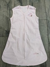 Baby Sleepsack Wearable Blanket Pink 0-12 months Dual Zippers Breathable Warm