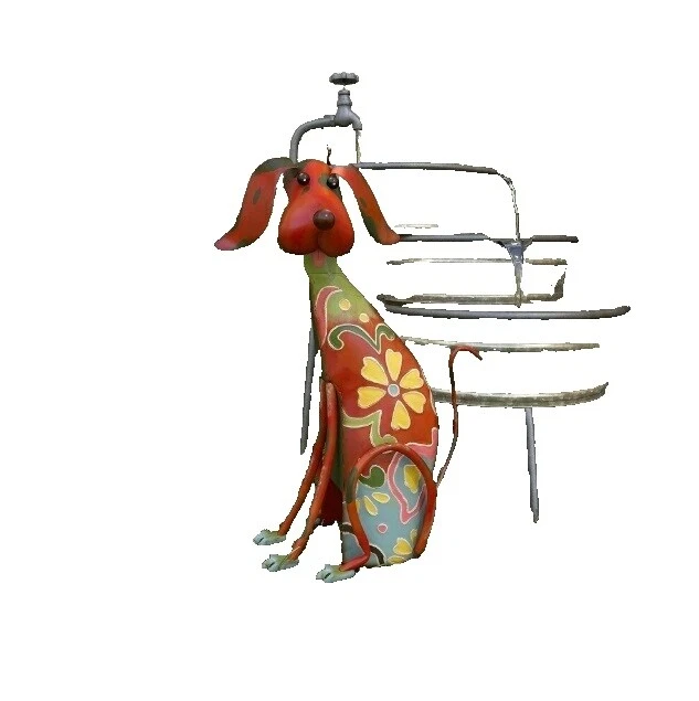 Animals Multicolor Iron Outdoor Ornaments & Statues