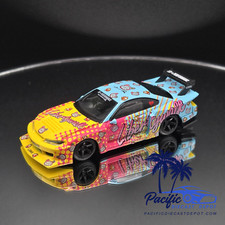 Nissan LB-Super Silhouette S15 LBWK SILVIA KUMA Multicolor Mini GT 1:64 BlkWheel