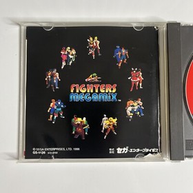 Fighters Megamix Sega Saturn SS NTSC-J JAPAN 1996 Fighting Game