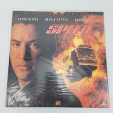 SPEED Laserdisc LD Special Wide Screen Edition Keanu Reeves Sandra Bullock THX