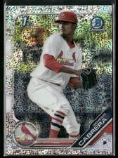 2019 Bowman #BCP-142 Genesis Cabrera Chrome Prospects Speckle Refractor #/299