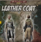 Fallout 76 PS4 PS5 Rare Apparel Leather Coat Outfit