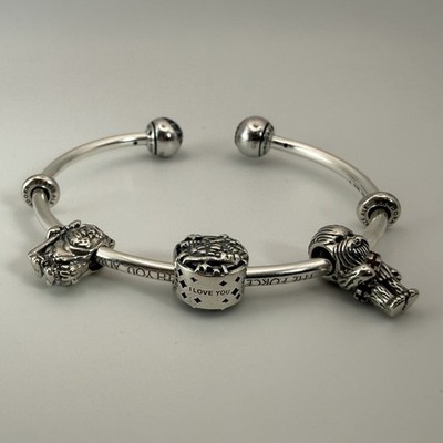 Pandora Star Wars Armband 18 cm Chewbacca Ewok Millennium Falke S925 Selten