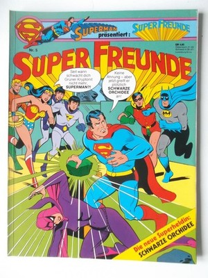 SUPERMAN präsentiert SUPERFREUNDE Comic Album 5 Ehapa 1979 - 1985 Zustand 2