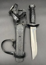 Vintage Aqua Lung Divers SS Knife JAPAN Steel Scuba Diving Ocean