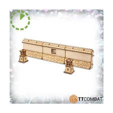 TT Combat Mini Terrain Toshi Courtyard Wall Extensions Pack SW (New)