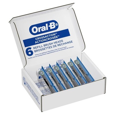 Oral-B Cross Action Replacement Brush Heads for an Oral-B Electric Toothbrush