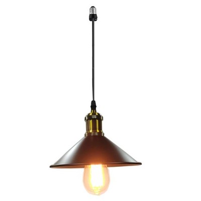 Screw in Hanging Light Fixture Instant Pendant Light,Recessed Light Conversio...