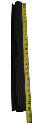22 Inch Rubber Rung Grooved Industrial Ladder Step Profile ( LOT OF 2 )