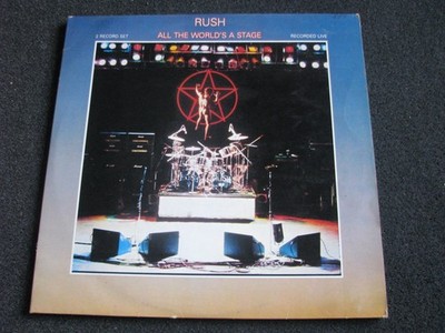 Rush-All the World´s a Stage LP-2-LPs-1976 Holland-Mercury Records-9286 523/4