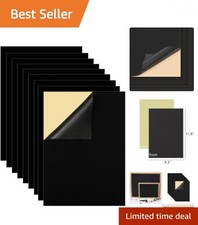 Versatile 10-Pack Peel and Stick Felt Sheets for Creative Crafting Organizing