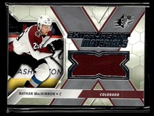 2020-21 SPx Extravagant Materials Nathan MacKinnon Colorado Avalanche #EX-NM