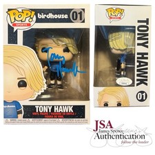Tony Hawk Signed Autographed Birdhouse Skate #01 Funko Pop ~ JSA COA