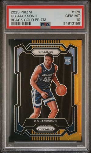 GG Jackson II [Black Gold] #179 2023 Panini Prizm card