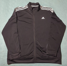 adidas Men's Essentials Warm-Up 3-Stripes Track Top Jacket H46099 Zip-up