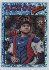 2026 Topps Heritage Chrome Light Blue Sparkle Refractor Yainer Diaz #219 1sl4