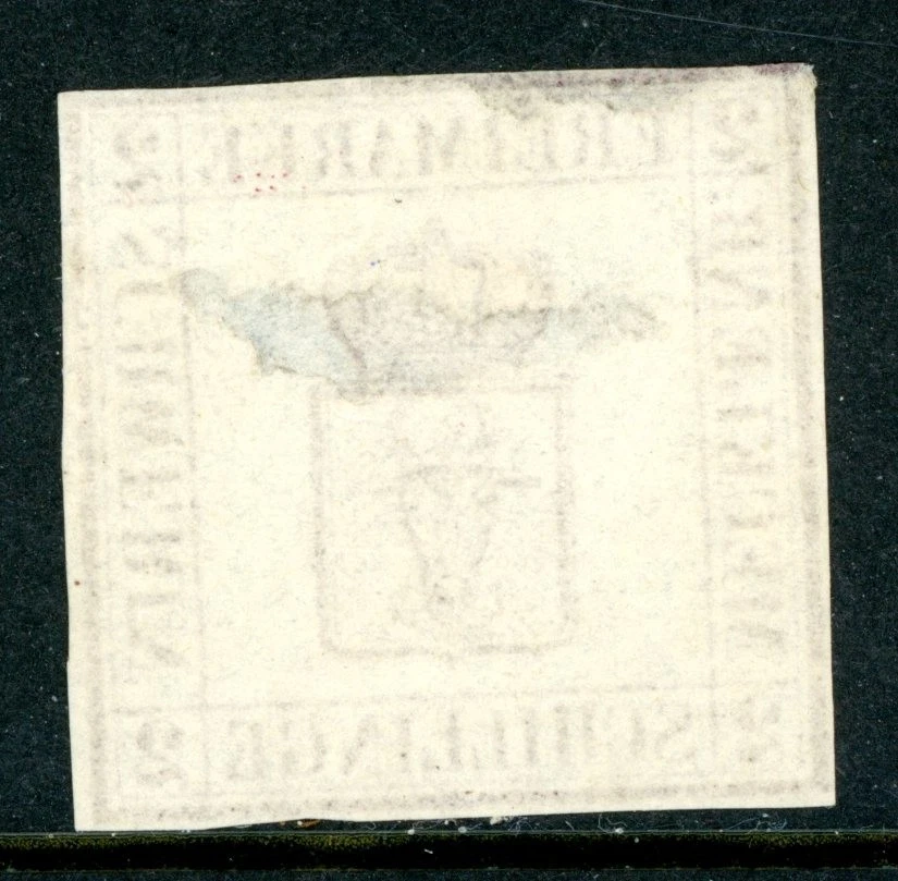 Alemania Estados 1867 Mecklemburgo Schwerin 2s Gris Lila Scott #6 Como Nuevo W870 Foto 2 de 4