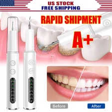 Ultrasonic Tooth Cleaner Dental Scaler Remove Plaque Tartar Electric Toothbrush