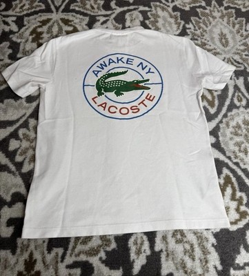  Lacoste x Awake Big Gator Logo Size XS T-Shirt