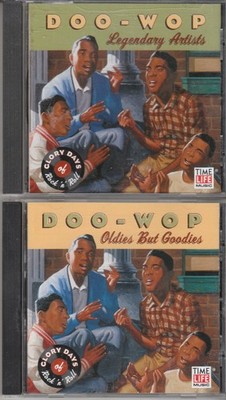 Glory Days Rock N Roll Doo Wop Oldies Goodies & Legendary Artists CDs Time Life