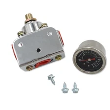 12-804 Low Fuel Pressure Regulator Gauge 1-4 PSI for Quick Fuel Carburetor US