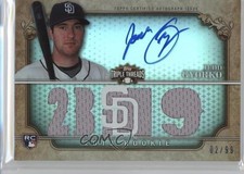 2013 Topps Triple Threads 2013 Rookie 2/99 Jedd Gyorko #139 Auto 0k0