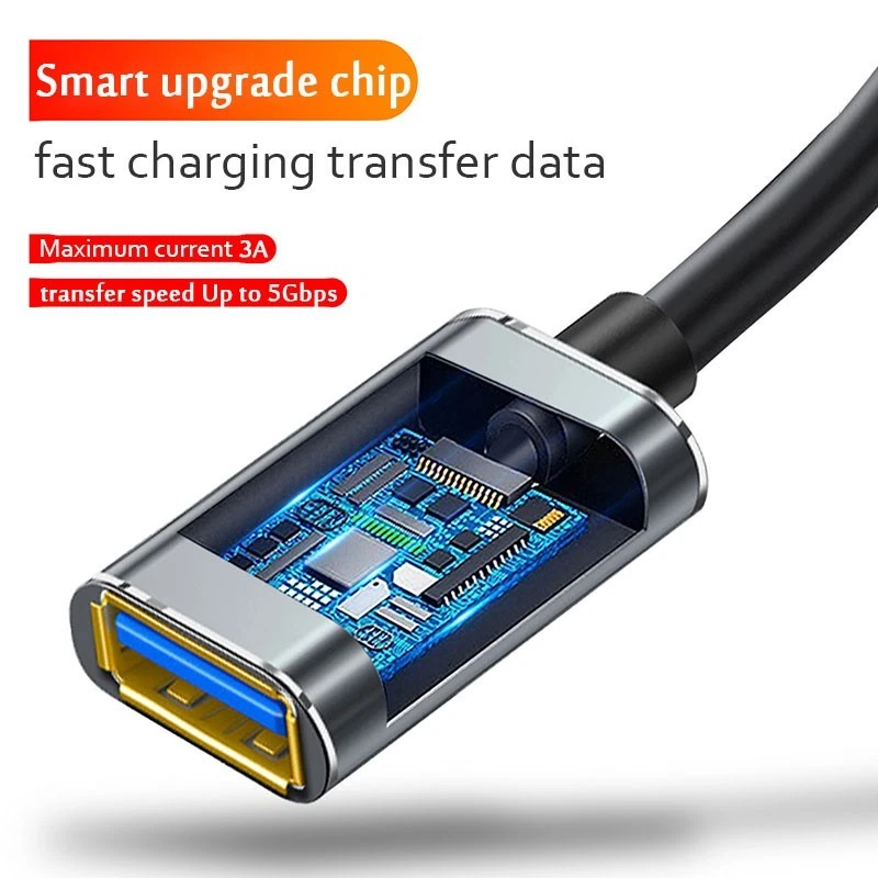 USB 3.0 Extension Cable SuperSpeed Fast Lead Male to Female 0.5 1m 2m 3m and 5m - Image 2 of 4