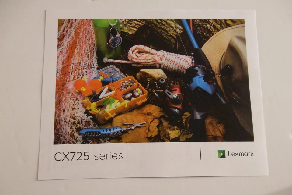 Lexmark CX725de All-in-one Printer Duplex LAN Fax Copy Scan 7" LCD Touch 40C9500 - Image 2 of 4