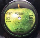 THE BEATLES "HEY JUDE" 45 UK 1st PRESS EMI DARK APPLE SMOOTH LABEL SOLID CENTRE