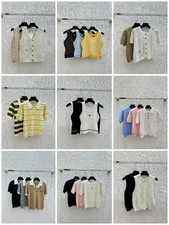 2026 womens short sleeve knit top round neck sweater high quality new3