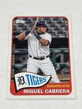 2021 Topps Baseball 1965 Topps Redux - Miguel Cabrera - Detroit Tigers