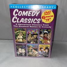 Comedy Classics 6 DVD Pack, Collectors Library, New Sealed