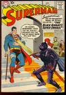 Superman #124 Unrestored Silver Age Superhero Vintage DC Comic 1958 GD-VG